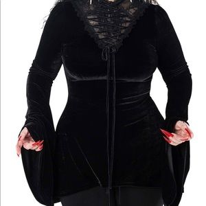 NWT killstar revamp long sleeve top